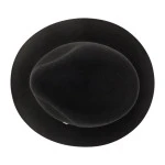 Panizza Fedora Wolvilt Hoed | Black | www.pietkoopmans.nl