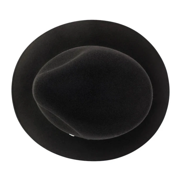 Panizza Fedora Wolvilt Hoed | Black | www.pietkoopmans.nl