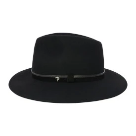Panizza Fedora Wolvilt Hoed | Black