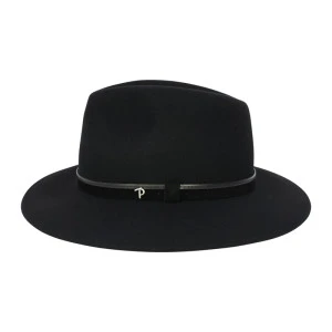 Panizza Fedora Wolvilt Hoed | Black