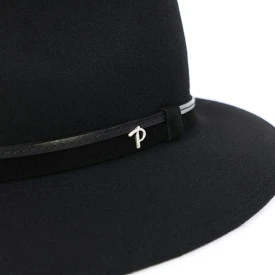 Panizza Fedora Wolvilt Hoed | Black