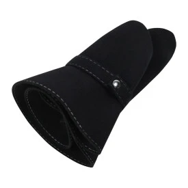 Panizza Fedora Felt Hoed | Amiata Zwart