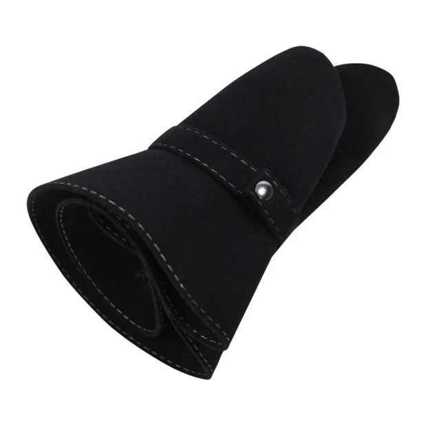 Panizza Fedora Felt Hoed | Amiata Zwart | www.pietkoopmans.nl