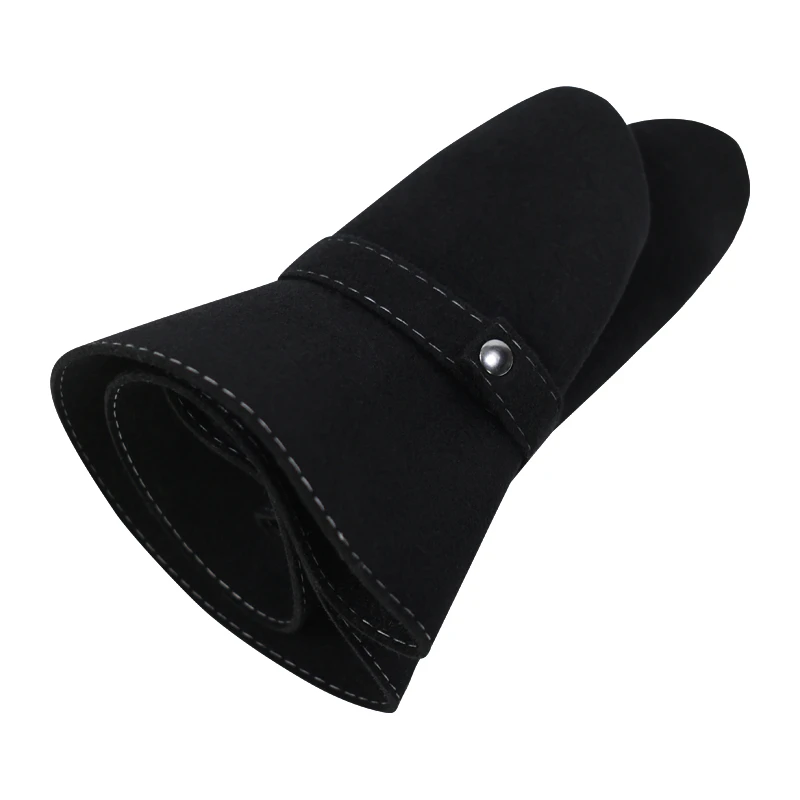 Panizza Fedora Felt Hoed | Amiata Zwart | www.pietkoopmans.nl