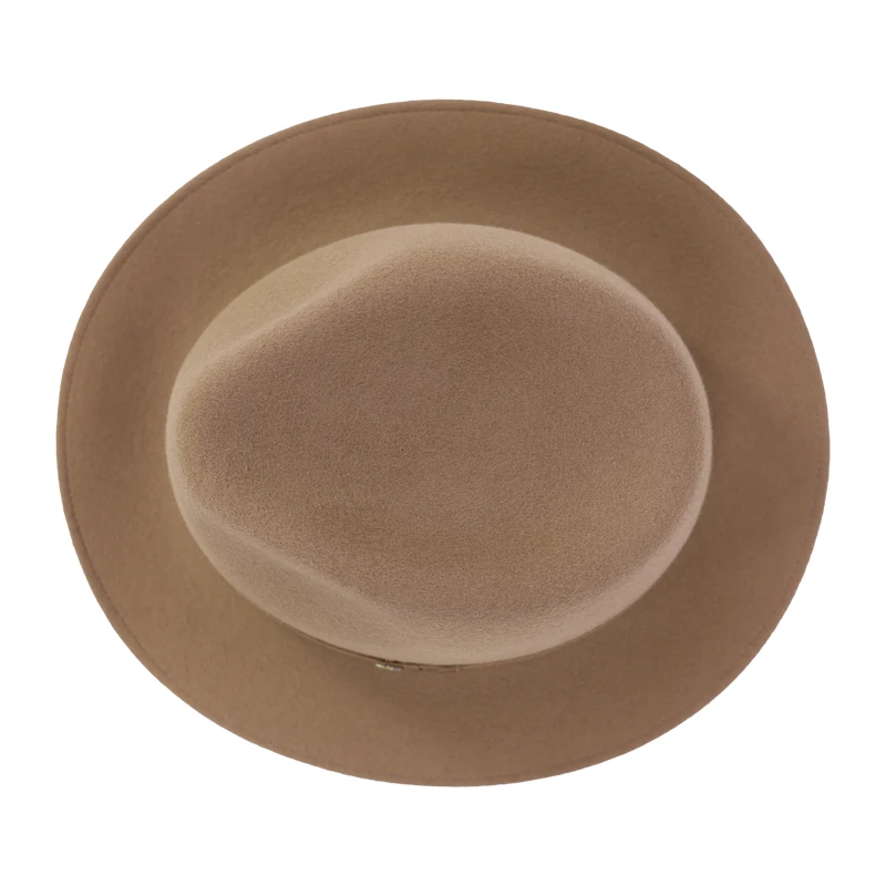 Panizza Fedora Wolvilt Hoed | Camel | www.pietkoopmans.nl