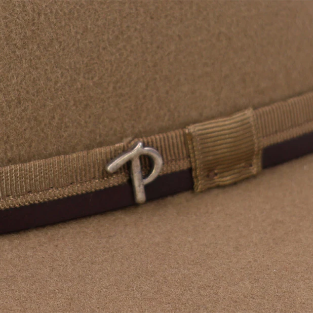 Panizza Fedora Wolvilt Hoed | Camel | www.pietkoopmans.nl