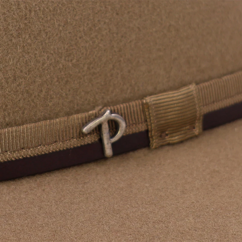 Panizza Fedora Wolvilt Hoed | Camel | www.pietkoopmans.nl