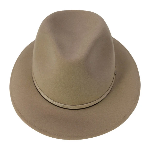 Panizza Fedora Wolvilt Hoed | Beige | www.pietkoopmans.nl