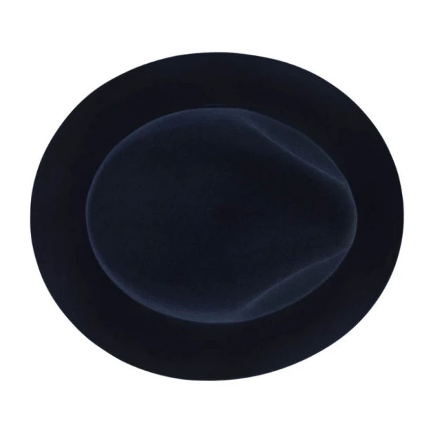 Panizza Luxe Fedora Wolvilt Hoed | Donkerblauw | www.pietkoopmans.nl
