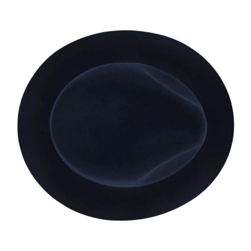 Panizza Luxe Fedora Wolvilt Hoed | Donkerblauw | www.pietkoopmans.nl