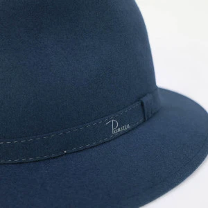 Panizza Luxe Fedora Wolvilt Hoed | Indigo