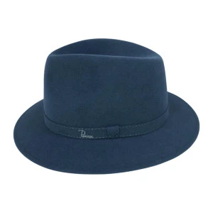 Panizza Luxe Fedora Wolvilt Hoed | Indigo