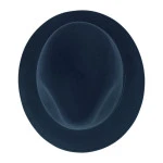 Panizza Luxe Fedora Wolvilt Hoed | Indigo | www.pietkoopmans.nl