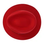 Panizza Potenza Felt Hoed | Rood | www.pietkoopmans.nl