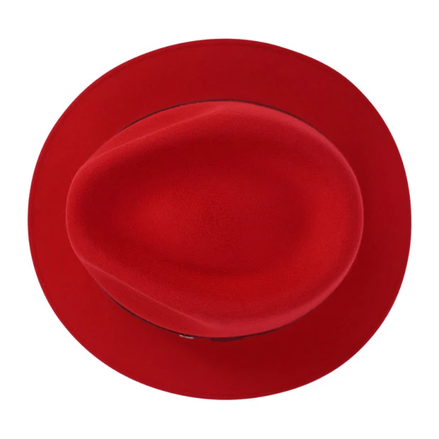 Panizza Potenza Felt Hoed | Rood | www.pietkoopmans.nl