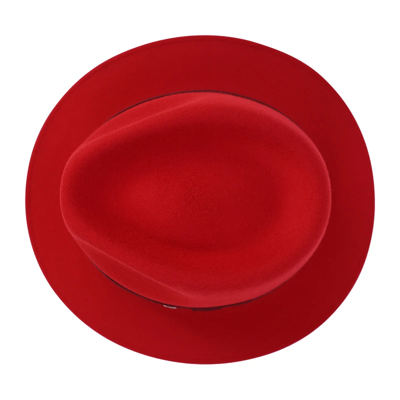 Panizza Potenza Felt Hoed | Rood | www.pietkoopmans.nl