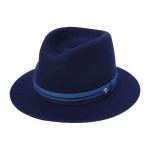 Panizza Potenza Felt Hoed | Marine | www.pietkoopmans.nl
