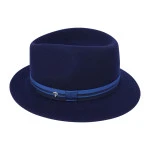 Panizza Potenza Felt Hoed | Marine | www.pietkoopmans.nl