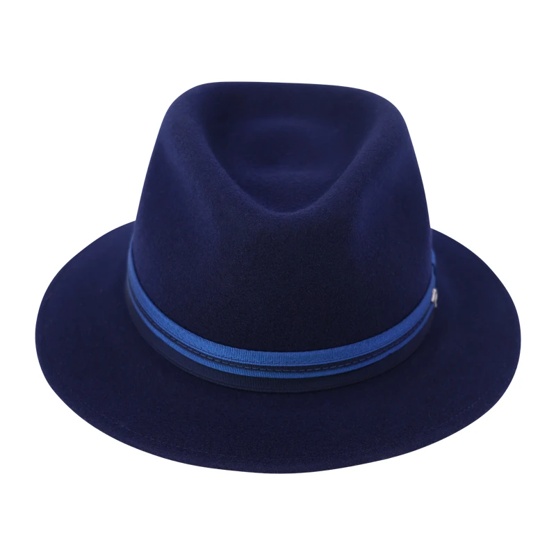 Panizza Potenza Felt Hoed | Marine | www.pietkoopmans.nl