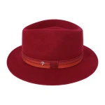 Panizza Potenza Felt Hoed | Bordeaux | www.pietkoopmans.nl