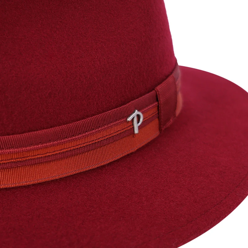 Panizza Potenza Felt Hoed | Bordeaux | www.pietkoopmans.nl