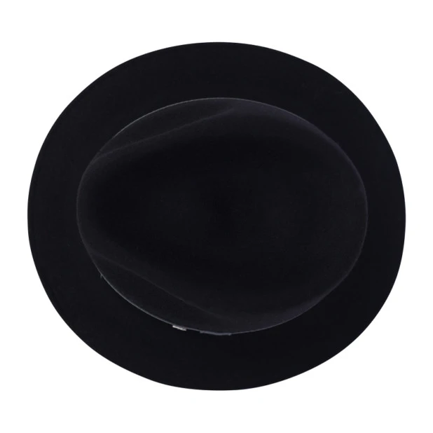 Panizza Potenza Felt Hoed | Zwart | www.pietkoopmans.nl