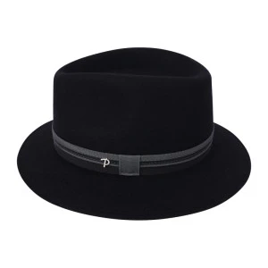 Panizza Potenza Felt Hoed | Zwart