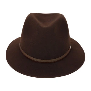 Panizza Fedora Wolvilt Hoed | Brown