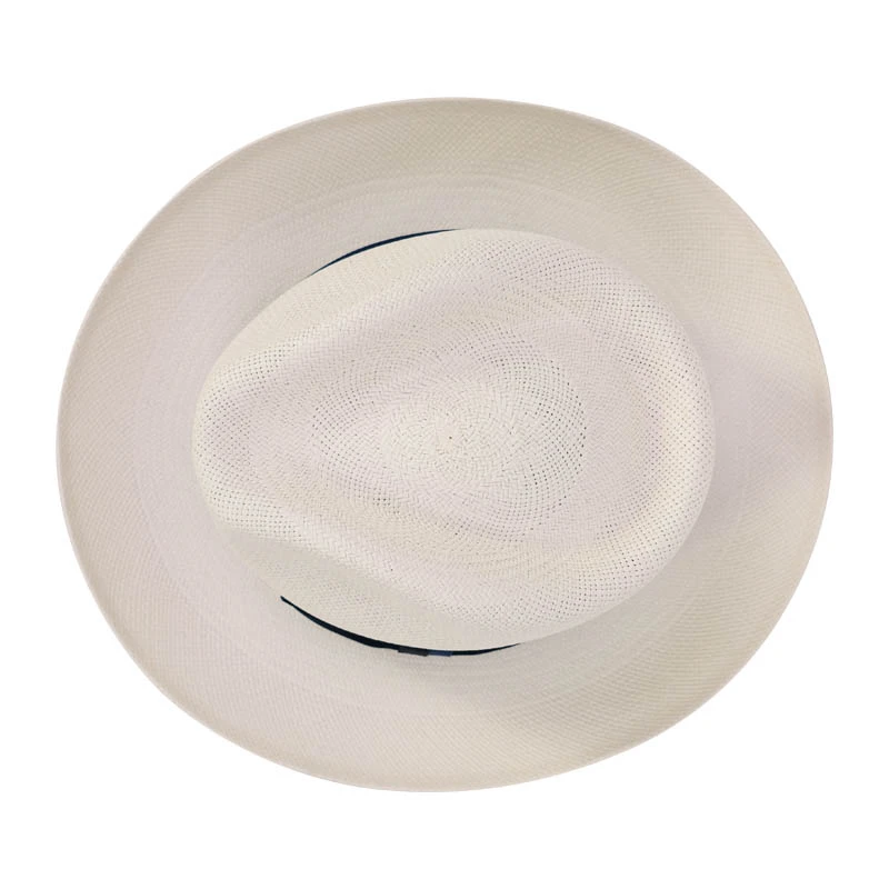 Panizza Panama Hoed | Blue Stripe Band | www.pietkoopmans.nl