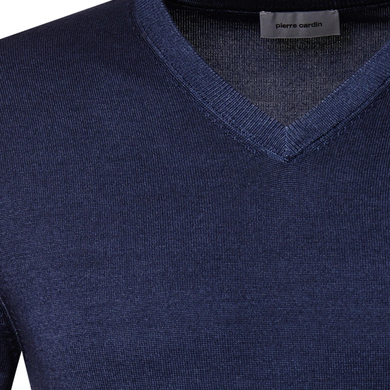 Pierre Cardin Trui Merino Wol | Vintage Denim | www.pietkoopmans.nl