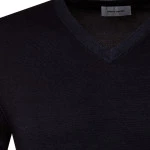 Pierre Cardin Trui Merino Wol | Marine | www.pietkoopmans.nl