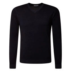 Pierre Cardin Trui Merino Wol | Marine