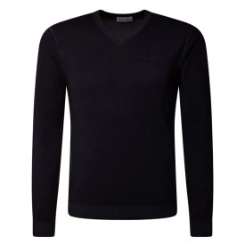 Pierre Cardin Trui Merino Wol | Marine