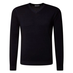 Pierre Cardin Trui Merino Wol | Marine