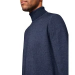 Pierre Cardin Merinowol Coltrui | Denim | www.pietkoopmans.nl