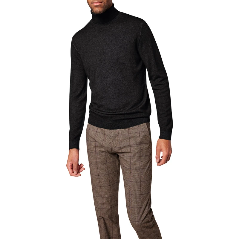 Pierre Cardin Coltrui Merino | Zwart | www.pietkoopmans.nl