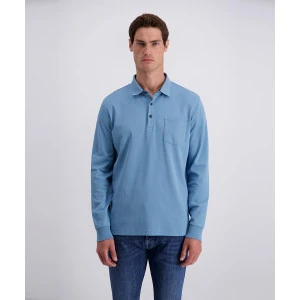 Pierre Cardin Polo Lange Mouw | Blauw