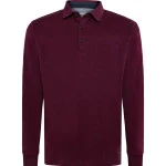 Pierre Cardin Polo Lange Mouw | Bordeaux | www.pietkoopmans.nl