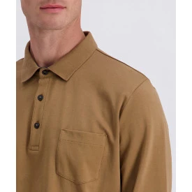 Pierre Cardin Polo Lange Mouw | Camel