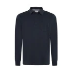 Pierre Cardin Polo Lange Mouw | Navy | www.pietkoopmans.nl