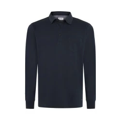 Pierre Cardin Polo Lange Mouw | Navy