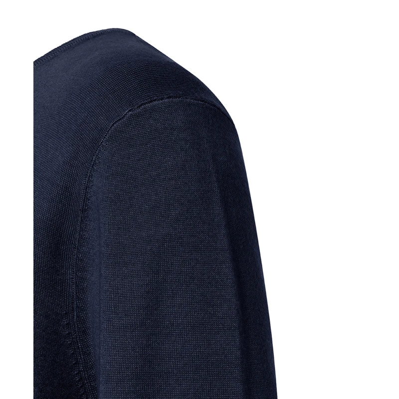 Pierre Cardin Trui Merino Wol | Marine | www.pietkoopmans.nl