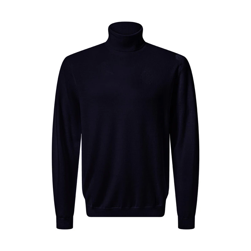 Pierre Cardin Merinowol Coltrui | Marine| www.pietkoopmans.nl