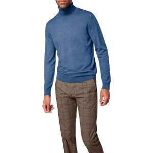 Pierre Cardin Merinowol Heren Col | Lichtblauw