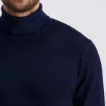 Pierre Cardin Merinowol Coltrui | Donkerblauw | www.pietkoopmans.nl