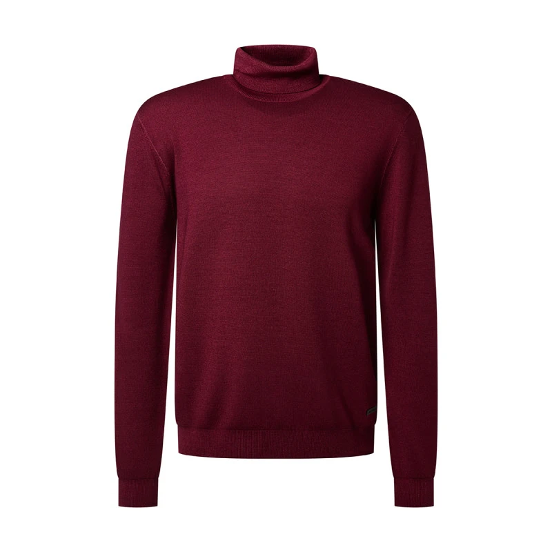 Pierre Cardin Merinowol Coltrui | Bordeaux  | www.pietkoopmans.nl