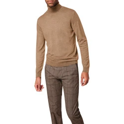 Pierre Cardin Merinowol Heren Col | Camel