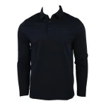 Pierre Cardin Polo Lange Mouwen | Donkerblauw | www.pietkoopmans.nl