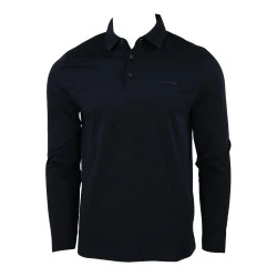 Pierre Cardin Polo Lange Mouwen | Donkerblauw