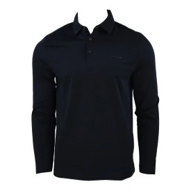 Pierre Cardin Polo Lange Mouwen | Donkerblauw
